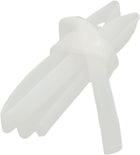 8mmx10mm Heat Resistant Soft Silicone Tube Hose Pipe 1 Meter Long Milky White