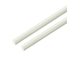 Plastic Round Rod,3/16 inch Dia 20 inch Length,White FRP Fiberglass Round Rod Engineering Plastic Bar 2pcs