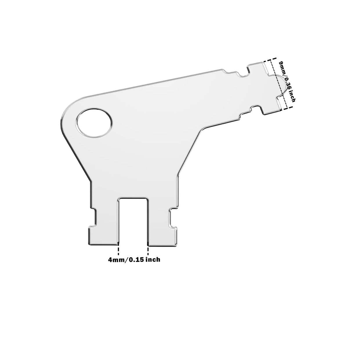 5PCS 50504 Chiavi Distributore WC