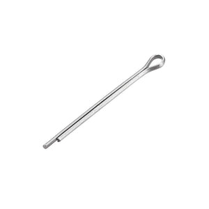 Split Cotter Pin - 1mm x 16mm 304 Stainless Steel 2-Prongs Silver Tone Fastener Clip Key 120Pcs