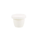 LinkMejor Corundum Alumina Crucible Heating Container Cup Pot 10ml with Lid for Foundry Worker Kilns Melting Casting Refining Lab Supply Gold Melt