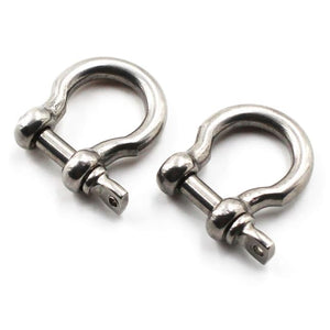 LinkMejor 2 stk 1/2 tommer skruespaklekk, for trekksståltråd, 12 mm