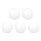 PTFE Ball, 25mm Diameter, Ground Finish, Diaphragm Pneumatic Pump White, 5pcs