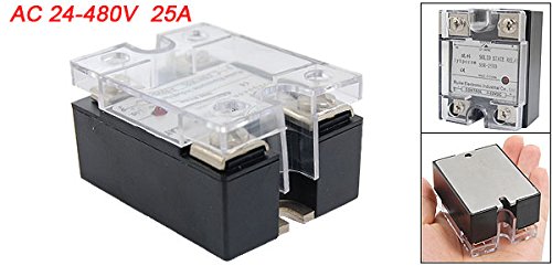 Solid State Relay SSR AC-AC 25A 150-350 VAC/24-480 VAC
