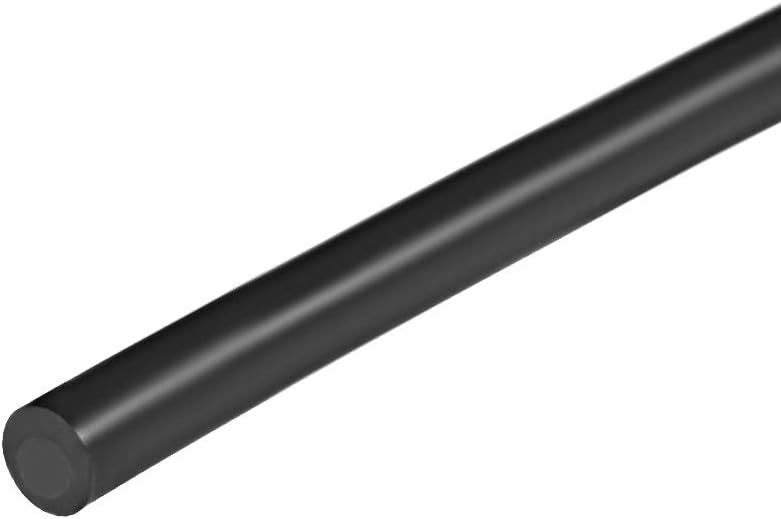 Silicone Tube, 3/32"(2mm) ID x 5/32"(4mm) OD 3.3ft(1m) Rubber Tubing Air Hose Water Pipe for Pump Transfer Black