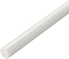 Plastic Round Rod,9/32 inch Dia 20 inch Length,White FRP Fiberglass Round Rod Engineering Plastic Bar