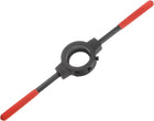 Die Stock Handle Wrench, for Metric M27-M36 (Metric) / 1-1/16"-1-7/16" (UNC/UNF) / 65mm OD Round Dies, 65mm x 25mm Threading Die Holder with Plastic Handle