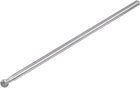 Carbide Burrs Rotary Files, Double Cut Ball Tungsten Carbide Tip 8mm Cutting Head 6mm Shank 150mm (6-Inch) Length for Wood Metal Stone Polishing