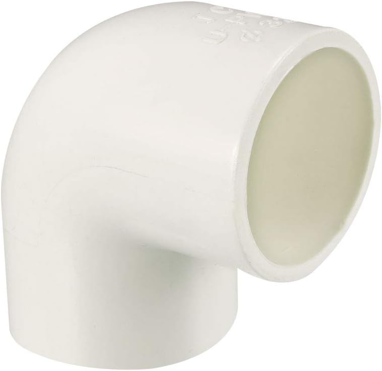 32mm Slip 90 Degree PVC Pipe Fitting Elbow Coupling Connector 5 Pcs