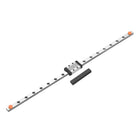 MGN9 350mm Linear Guide Rail with MGN9C Sliding Carriage Block and Plastic Mini MGN12 Linear Guide for DIY 3D Printers and CNC Machine, Black