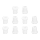 38Pcs Rubber Grommets 5mm Drill Hole, 3mm ID Hole Top Hat Grommet White Silicone Rubber Hole Plug Gasket for Wiring, Automotive