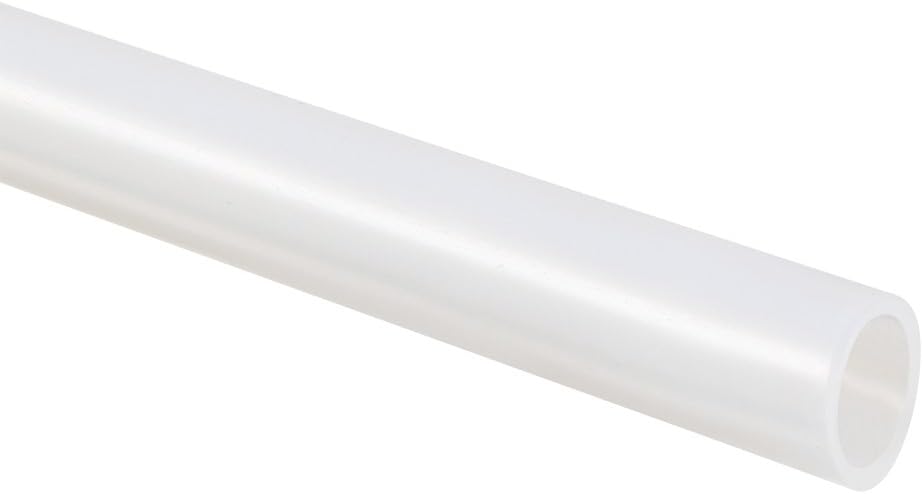 Silicone Tube 8mm ID X 10mm OD 3.3' Flexible Silicone Rubber Tubing Water Air Hose Pipe Translucent for Pump Transfer