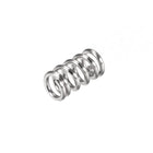 Compression Spring,304 Stainless Steel,6mm OD,1mm Wire Size,5mm Compressed Length,10mm Free Length,37.2N Load Capacity,Silver Tone,10pcs