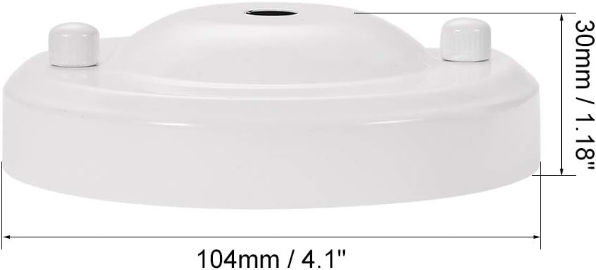 레트로 라이트 캔opy 키트 패نده 라이팅 천장판 104mm 4.1인치 화이트 3개