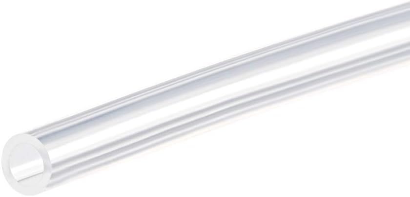 Silicone Tubing 1/8"(3mm) ID X 1/4"(6mm) OD 3.3ft(1m) Silicone Rubber Tube Air Hose Pipe for Pump Transfer Clear