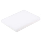 LinkMejor Plastic Cutting Board Mat Stamping Punching Hammer Pad White for DIY Leather Craft Tool(140 x 120 x 15mm)