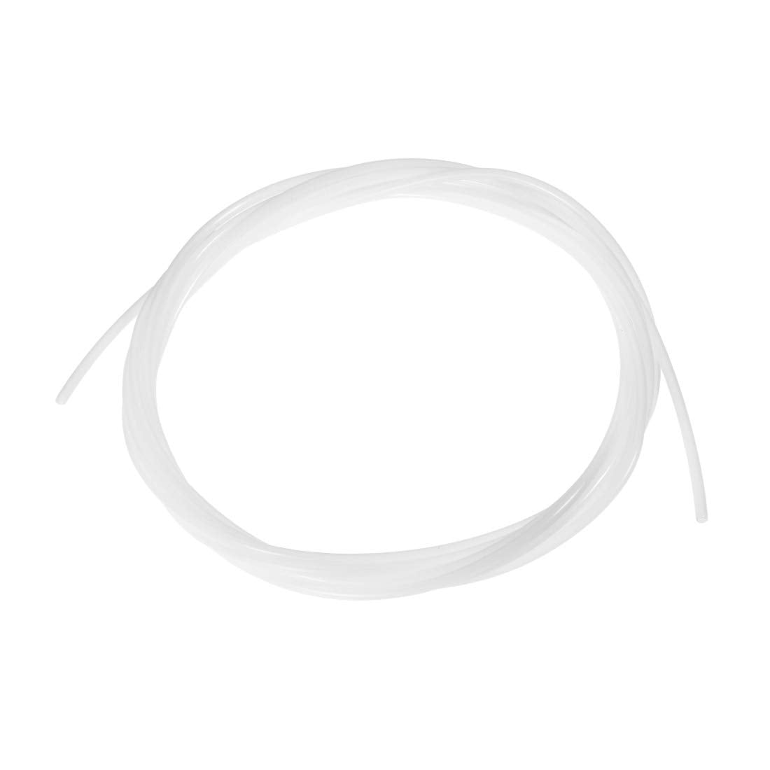 PTFE Tube 9.8Ft - ID 2mm x OD 3mm Fit Filament 1.75mm for 3D Printer White