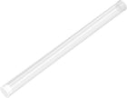 2pcs Rigid Round Clear Tubing 15mmx16mmx225mm Plastic Storage Transparent Tube with White Lids