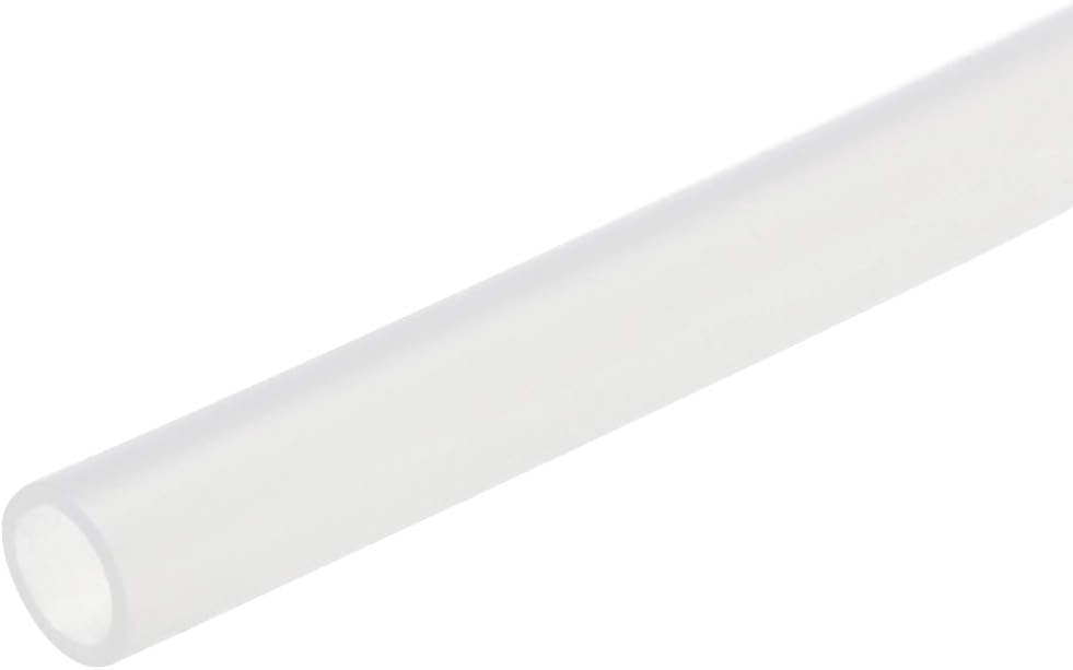 Silicone Tubing, 1/4"(6mm) ID x 5/16"(8mm) OD 10ft Rubber Tube Air Hose Water Pipe for Pump Transfer Translucent