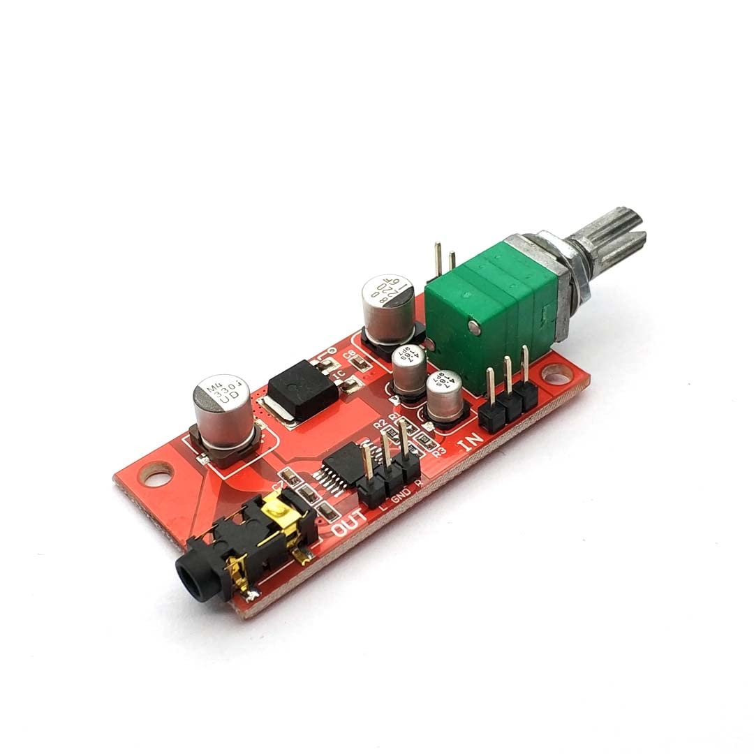 LinkMejor 2pcs MAX4410 Headphone Amplifier Board Headset Amplifier Mini Amp Pre-Amplifier Board