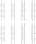8Pcs Plastic Hose Barb Fitting, 5/16" x 5/16" Barb Pipe Connectors Hose Fitting Adapter Splicer Mender Adapter Union for Fuel Gas Liquid Air Hose Repair