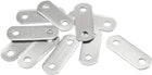 Repair Plate, 22mmx8mm, Flat Fixing Mending Corner Brace Bracket Connector, Pack of 10
