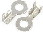 100Pcs Non Insulated Ring Crimp Terminal Wire Connectors for 7mm Diameter Stud