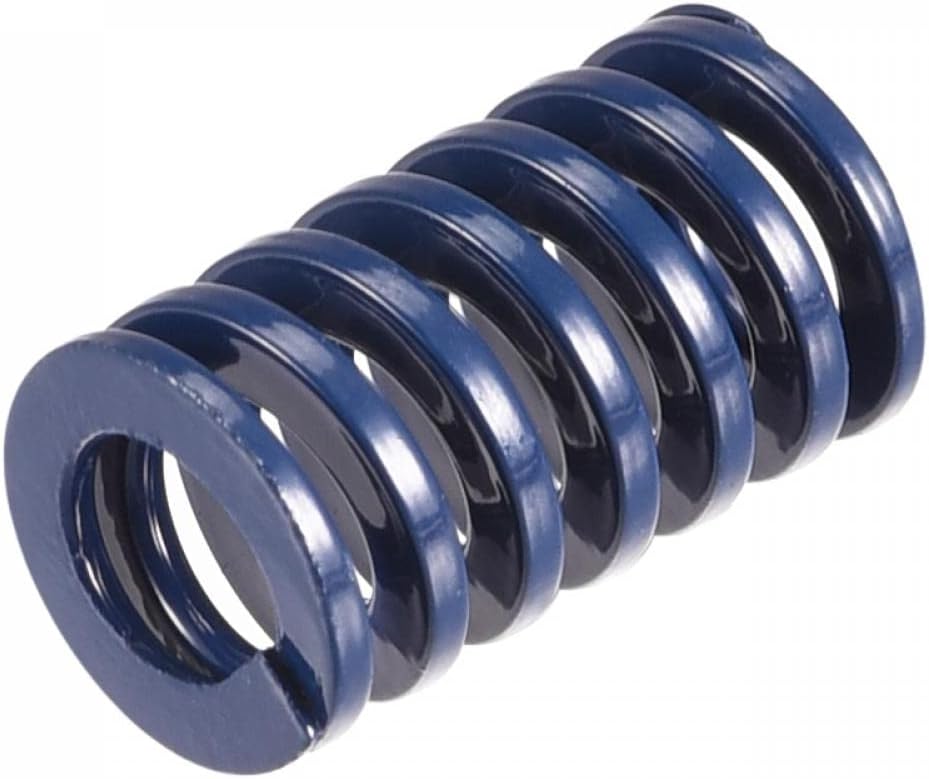 3D Printer Die Spring, 10mm OD 20mm Long Spiral Stamping Light Load Compression Mould Die Springs for 3D Printer Electric Part, Blue