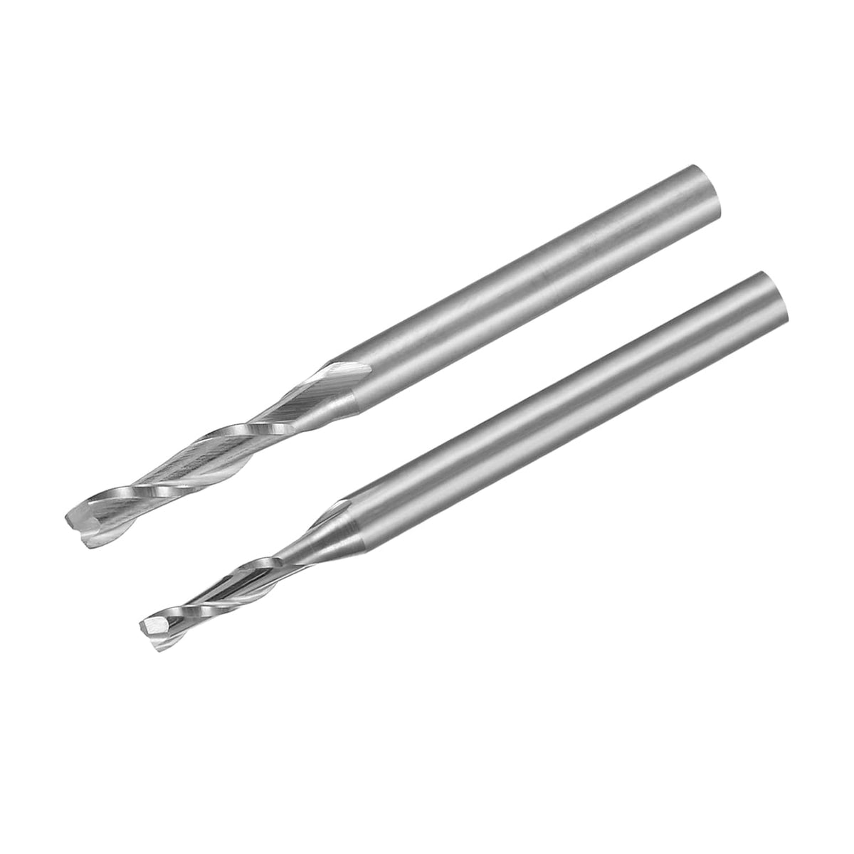 2Pcs 2, 2.5mm Carbide End Mill Engraving Milling Cutter CNC Router Bits for PCB Machine, 1/8" Shank