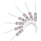 40Pcs 33 Ohm Resistor, 3W 5% Tolerance Metal Oxide Film Resistors, Lead, Flame Proof for DIY Electronic Projects and Experiments