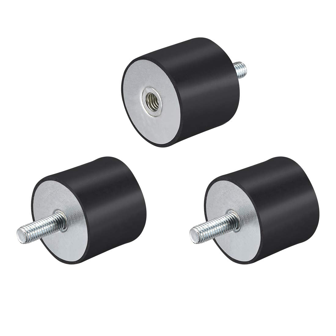 M10 Male Female Rubber Mounts,Vibration Isolators,Shock Absorber 50mm x 40mm 3pcs