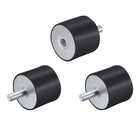 M10 Male Female Rubber Mounts,Vibration Isolators,Shock Absorber 50mm x 40mm 3pcs