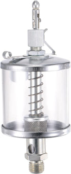 Needle Valve Type Oil Cup G1/4 Thread 100ml Sight Gravity Drip Feed Oiler