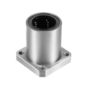 LMK40UU Square Flange Linear Ball Bearings, 40mm Bore Dia, 60mm OD, 80mm Length