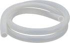 8mm x 12mm High Temp Resistant Silicone Rubber Tube Hose Pipe Milky 1 Meter Long