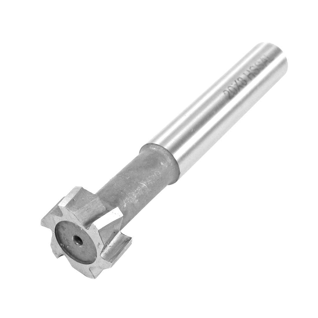 20mmx8mmx12mm 6 Flute HSS-AL T Slot End Mill Milling Cutter