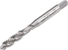 1/4"-20 BSW Spiral Flute Thread Tap, Machine Threading Tap HSS-Cobalt Uncoated, Round Shank with Square End, H2 Tolerance