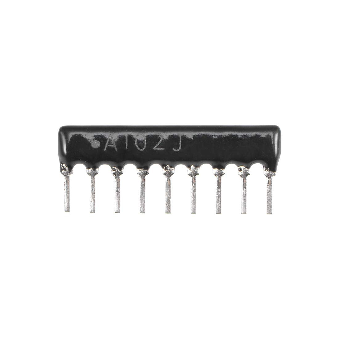 1K Ohm Resistor Network Array, 1/8W SIP-9 2.54mm Pitch, 5% Tolerance Bussed Type 20pcs