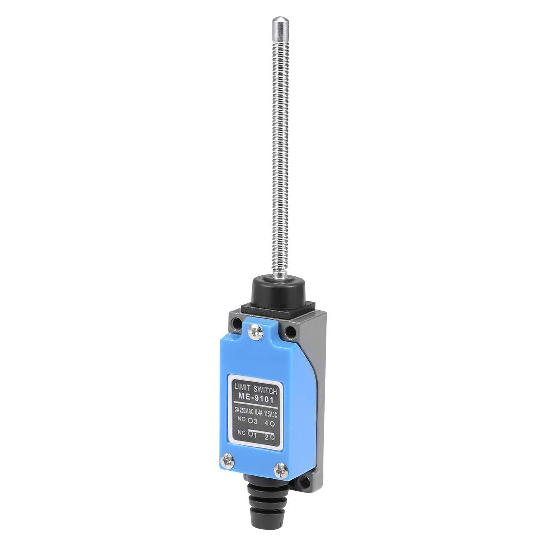 ME-9101 Flexible Coil Spring Rod Momentary Limit Switch ME-8167 1NC+1NO for CNC Mill 3D Printer Door Switch