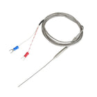 a12100600ux0244 J Type 90mm x 1.5mm Temperature Controller Earth Thermocouple Probe 2M