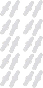 20pcs 3mm ID 5mm OD Flexible Straight PVC Connector for Hose Oxygen Pipe