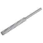 Tungsten Carbide Rotary Files 1/8" 3mm Shank, 1/5"x1-3/8" 5mmx35mm Cutting Double Cut Cylinder Grinding Cutter Tools for Wood Soft Metal Polishing Carving