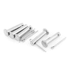 M6x25mm Flat Head 304 Stainless Steel Clevis Pins Fastener 5 Sets