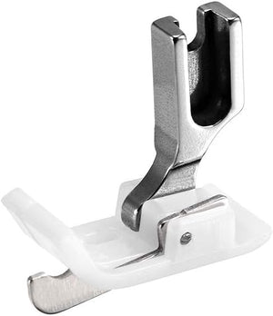 #SP-18 Industrial Sewing Machine Hinged Presser Foot with Right Guide 1/4" (6mm) White