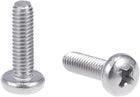 M4x14mm Machine Screws Pan Phillips Cross Head Screw 304 Stainless Steel Fasteners Bolts 20Pcs