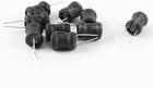 1mH 9mm x 12mm UL-polyolefin Metal Electronic Circuit Inductors 10 Pcs