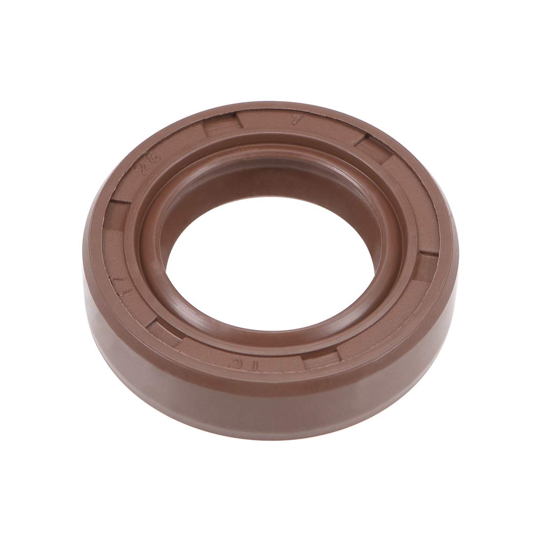 Oil Seal 17mm Inner Dia 28mm OD 7mm Thick Fluorine Rubber Double Lip Seals
