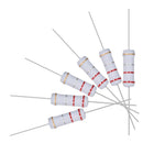 60Pcs 0.22 Ohm Resistor, 2W 5% Tolerance Metal Oxide Film Resistors, Axial Lead, Flame Proof for DIY Electronic Projects and Experiments