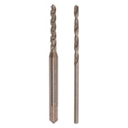 M2 x 0.4 Spiral Flute Tap and 1.6mm Twist Drill Bit Set, Metric M35 Cobalt High Speed Steel Machine Threading Screw Thread Tap Tool for Stainless Steel
