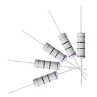 30Pcs 75 Ohm Resistor, 5W 5% Tolerance Metal Oxide Film Resistors, Lead, Flame Proof for DIY Electronic Projects and Experiments